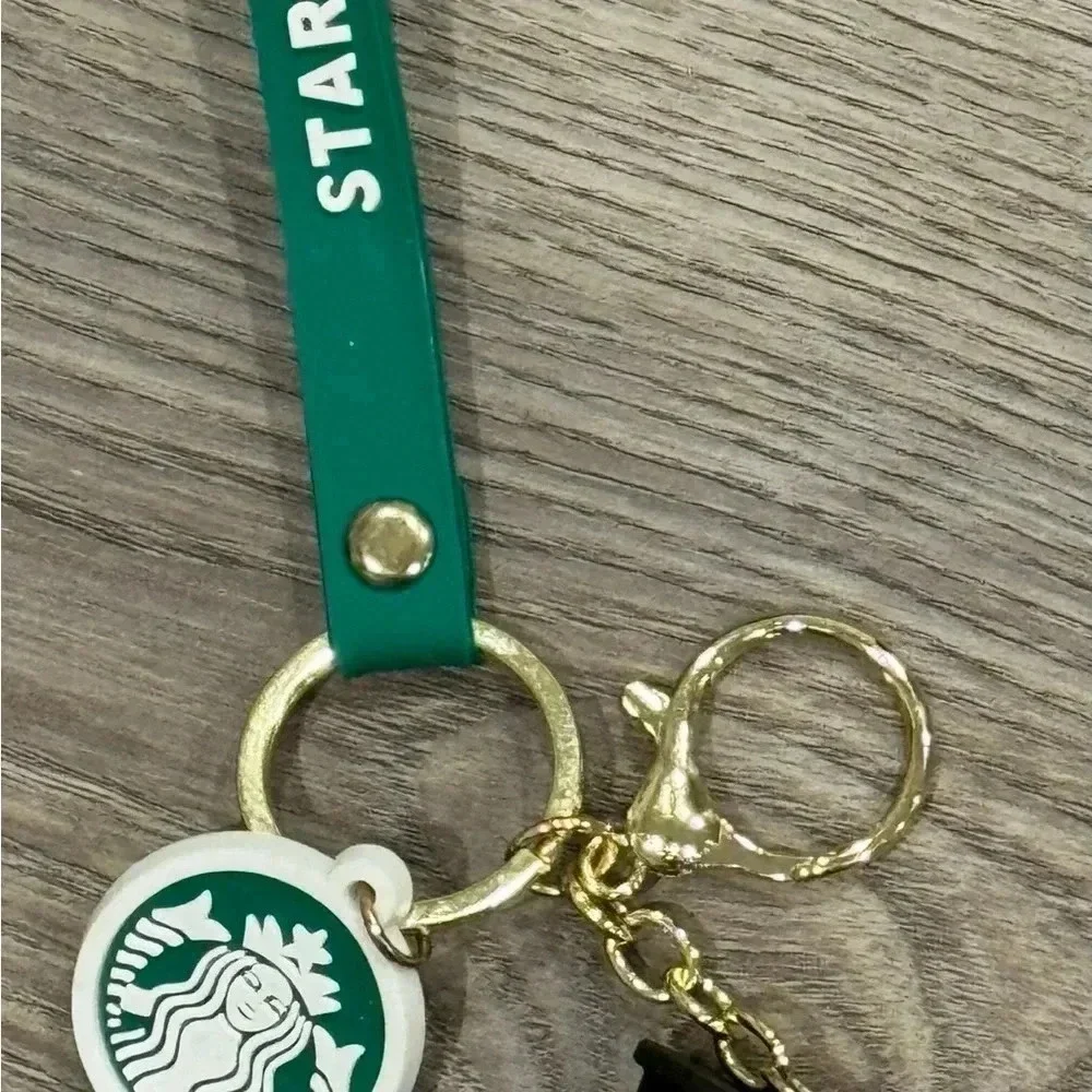 STARBUCKS BRANDED KEY CHAIN NIB